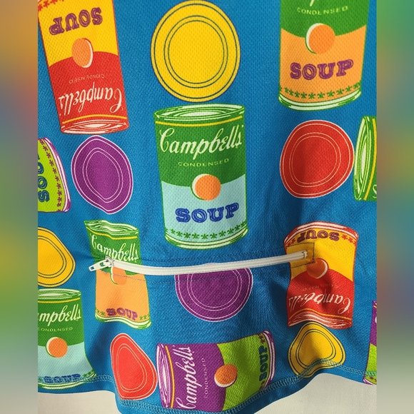 Canari cycling jersey - Campbell's soup printed- Size small women's - Picture 3 of 5